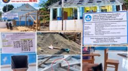 Miris! Proyek Revitalisasi SMPN Satu Atap 4 Cibalong, Diduga Tidak Sesuai Spek, Ketua P2SP Akui Diborongkan, Diminta Pihak Terkait Segera Turun Tangan