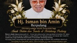 Duka Mendalam: Hj. Isman bin Amin Berpulang, Dikenang sebagai Sosok Dermawan bagi Anak Yatim dan Janda di Belakang Padang