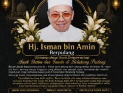 Duka Mendalam: Hj. Isman bin Amin Berpulang, Dikenang sebagai Sosok Dermawan bagi Anak Yatim dan Janda di Belakang Padang
