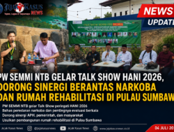 PW SEMMI NTB Gelar Talk Show HANI 2026, Dorong Sinergi Berantas Narkoba dan Rumah Rehabilitasi di Pulau Sumbawa  ‎