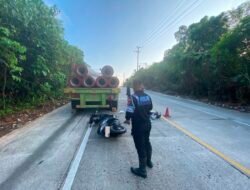 Waspada di Jalan Raya! Polres Kutim Ajak Pengendara Lebih Disiplin Demi Mencegah Kecelakaan Fatal
