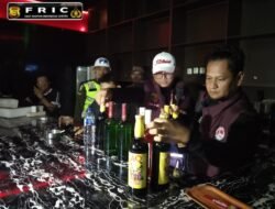 Polresta Cirebon Gelar Razia Gabungan Tempat Hiburan Malam