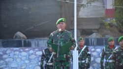 Korem 132/Tadulako Gelar Upacara Mingguan, Teguhkan Disiplin dan Semangat Pengabdian Prajurit