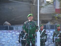 Korem 132/Tadulako Gelar Upacara Mingguan, Teguhkan Disiplin dan Semangat Pengabdian Prajurit