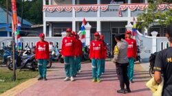 Semangat Paskibra Belakang Padang Tak Surut Meski Diguyur Hujan dan Terik Matahari Sambut HUT Ke-81 RI