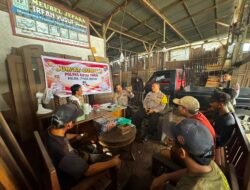 Jumat Curhat Polsek Muara Wahau Serap Keluhan Warga, Kamtibmas dan Bahaya Narkoba Jadi Perhatian