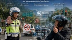 JANGAN PERTARUHKAN KESELAMATAN DEMI SEBATANG ROKOK, HUMAS POLRI: FOKUS SAAT BERKENDARA