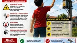 PLN Imbau Masyarakat Tak Bermain Layangan di Dekat Jalur Listrik SUTM, Ini Bahayanya