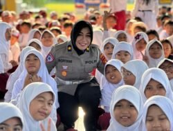 Polantas Menyapa, Ditlantas Polda Kaltim Tanamkan Budaya Tertib Berlalu Lintas Sejak Dini