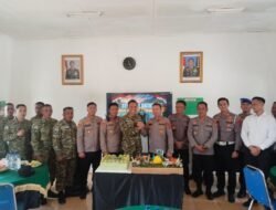 Kejutan HUT Brigif TP 32 Mangkalihat! Kapolres Kutim Datang Bawa Tumpeng dan Pesan Kuat untuk TNI-Polri