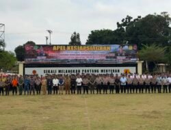 Polda Kaltim Gelar Apel Kesiapsiagaan Tanggap Darurat Karhutla, Libatkan 350 Personel Gabungan