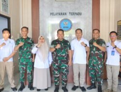 DANDIM 0611/GARUT LAKSANAKAN KUNJUNGAN KERJA KE DINAS PERTANIAN, BNN, DINAS KETAHANAN PANGAN DAN BPBD KABUPATEN GARUT