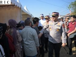 Polda Jabar Hadirkan Baksos, Kesehatan Gratis dan SIM Keliling dalam Peresmian Jembatan Merah Putih Presisi