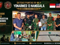 Gagalkan Peredaran Senjata Ilegal, Sweeping Gabungan Satgas Yonarmed 13/Nanggala dan Bea Cukai Nanga Badau Amankan 1 Pucuk Senjata Rakitan beserta 4 Butir Munisi