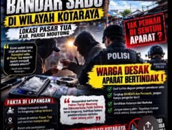 Dugaan Sabu Bikin Warga Resah, Aparat Penegak Hukum Didesak Segera Bertindak