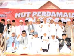 Lautan Putih di Lhoksukon, Belasan Ribu Warga Peringati 21 Tahun Perdamaian Aceh
