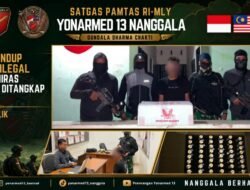 Gagalkan Penyelundupan di Jalur Tikus, Ambush Satgas Yonarmed 13/Nanggala Amankan 48 Botol Minuman Keras Ilegal di Perbatasan