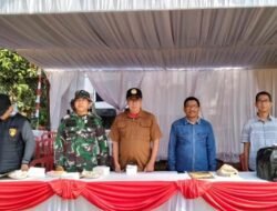 Pemerintah Kecamatan Bungbulang Gelar Gladi Bersih Pengibaran dan Penurunan Bendera HUT Ke-81 Kemerdekaan RI