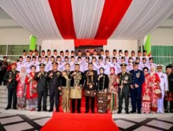 Peringati HUT ke-81 RI, Kapolda Kaltim Hadiri Upacara Pengibaran Bendera di Samarinda