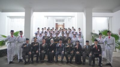 Bupati Garut Kukuhkan Paskibraka Kabupaten Garut Tahun 2026
