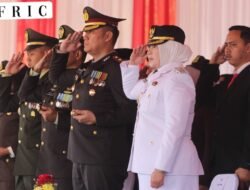 Ulang Tahun (HUT) ke-81 Kemerdekaan Republik Indonesia tingkat Kabupaten Kuningan berlangsung khidmat di Stadion Mashud Wisnusaputra