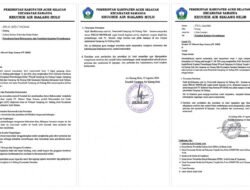 3 Keuchik di Kemasjidan Air Sialang Samadua Resmi Tolak IUP PT MMS, 2 Keuchik Cabut Rekomendasi