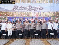 Wujudkan Swasembada, Waka Polri Pimpin Langsung Penanaman Perdana Bawang Putih Serentak
