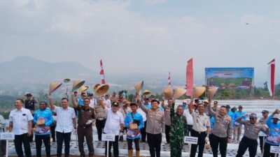 Polres Sumedang Launching Penanaman Bawang Putih, Dukung Swasembada Pangan dan Kesejahteraan Petani