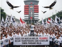 DPN RAJAWALI SOROT KASUS RIA NORSAN: TERKESAN KEBAL HUKUM, KINERJA KPK DAN MABES POLRI DIPERTANYAKAN