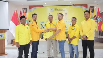 Musda Ke XI Golkar Aceh Utara Sukses, Toke Dun Apresiasi Kepemimpinan Baru