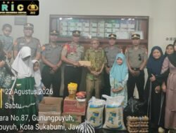 Siswa SIP Angkatan 56 Polda Aceh Gelar Baksos di Sukabumi