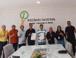 Pererat Kemitraan, PWI Batam Bersama Institut Teknolodi dan Bisnis Indobaru Nasional Batam Teken MoU