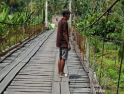 Rogoh Kocek pribadi, Pengusaha Asal Kotanopan berencana bangun jembatan.