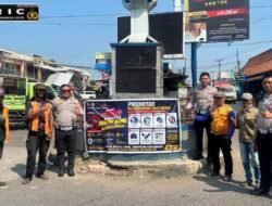 Tekan Penggunaan Knalpot Brong, Satlantas Polres Kuningan Sosialisasikan Tertib Lalu Lintas