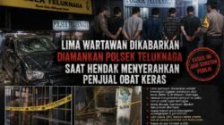 *Lima Wartawan Dikabarkan Diamankan Polsek Teluknaga Saat Hendak Menyerahkan Penjual Obat Keras*