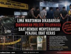 *Lima Wartawan Dikabarkan Diamankan Polsek Teluknaga Saat Hendak Menyerahkan Penjual Obat Keras*