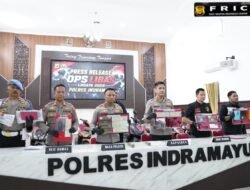 Polres Indramayu Rilis Hasil Operasi Libas Lodaya 2026