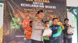 Kapolres Wonosobo Bersama 120 Driver Ojol Doa Bersama untuk Keselamatan Negeri