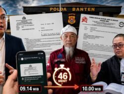 *Undangan Gelar Perkara Diterima 46 Menit Sebelum Agenda, Revan Kuasa Hukum Uun Minta Penjadwalan Ulang, Penyidik Polda Banten Perlu Belajar Kepatutan Bersurat*