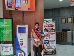 Pastikan Warga Terlayani, Polwan Polres Kutim Siaga di Ruang SPKT