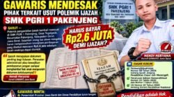 Diduga Tunggakan Rp2,6 Juta Jadi Sorotan, GAWARIS Mendesak Pihak Terkait Usut Polemik Ijazah SMK PGRI 1 Pakenjeng