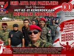 GRIB Jaya PAC Pakenjeng Ikuti Upacara HUT ke-81 Kemerdekaan RI