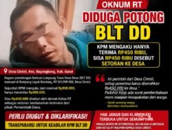 Oknum RT Dugaan Pemotongan Dana BLT di Desa Cinisti, KPM Mengaku Hanya Terima Rp450 Ribu, Sisa Rp450 Ribu Disebut Setoran ke Desa