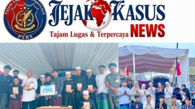 Tabligh Akbar di RW 03 Margamulya, Mahasiswa KKN ITG Salurkan Mushaf Al-Qur’an Bersama LAZ Yuk Peduli