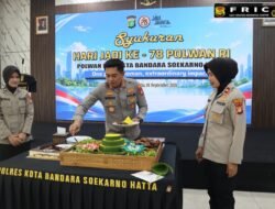 Polresta Bandara Soetta Gelar HUT Polwan Ke-78 Penuh Khidmat