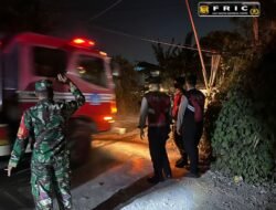 Saat Api Membesar di Gang Jatayu, Polisi Bergerak Cepat: Warga Diminta Menjauh, Pemadaman Diprioritaskan