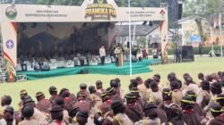 APEL KEBANGSAAN KEMAH NASIONAL PRAMUKA PUI TAHUN 2026 DI SELABINTA CAMPING GROUND SUKABUMI BERSAMA KAPOLRI