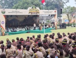 APEL KEBANGSAAN KEMAH NASIONAL PRAMUKA PUI TAHUN 2026 DI SELABINTA CAMPING GROUND SUKABUMI BERSAMA KAPOLRI
