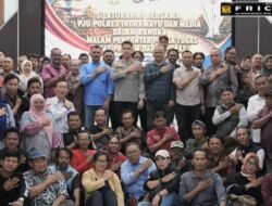 Polres Indramayu Gelar Malam Pengantar Purna Bersama Insan Pers