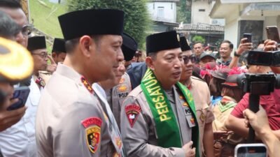 Kapolri Pimpin Apel Akbar 5.000 Peserta Kemah Nasional Pramuka PUI di Sukabumi